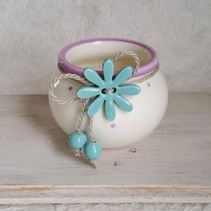 Vasetto con fiore
