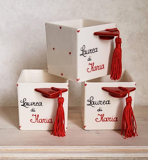 Vasetto laurea