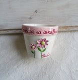 Vasetto con margherite