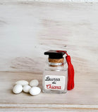 Barattolino con tocco nero (senza confetti)