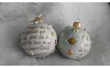 Pallina di natale Piccolo Principe 8cm