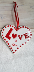 Cuore LOVE inciso