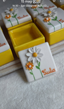 Scatolina con margherite