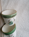 Vasetto doppio cuore
