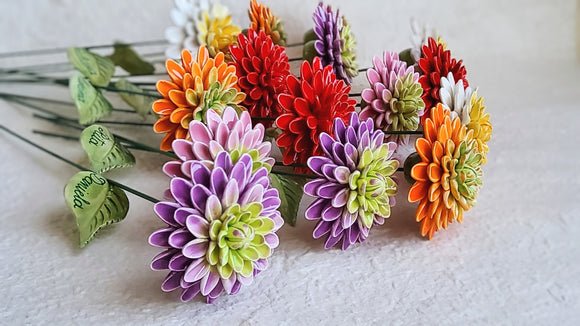 Fiori in ceramica