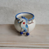 Vasetto con cavalluccio marino