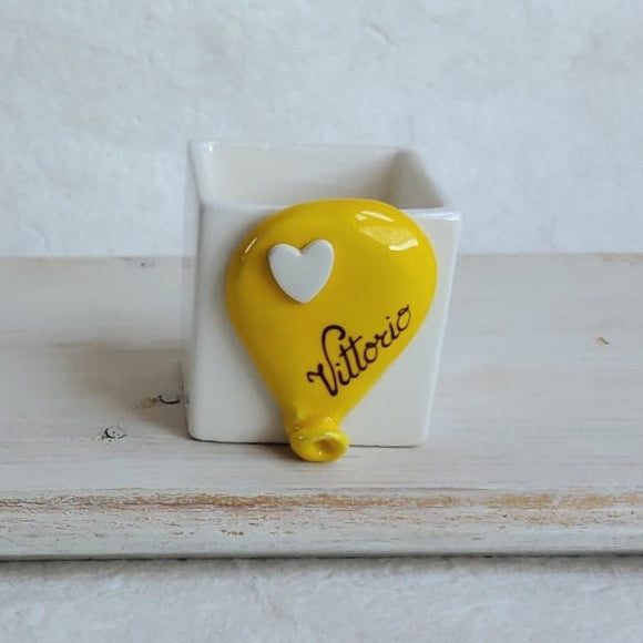 Vasetto con palloncino