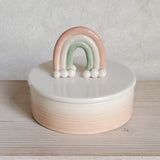 Scatola con arcobaleno