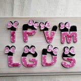 Iniziali in stile Minnie