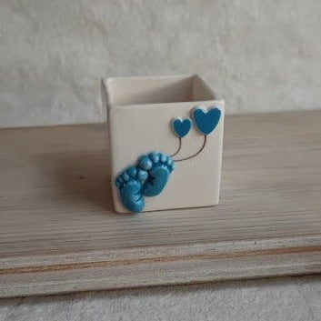 Vasetto con piedini