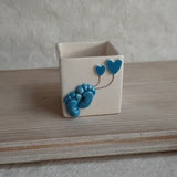 Vasetto con piedini
